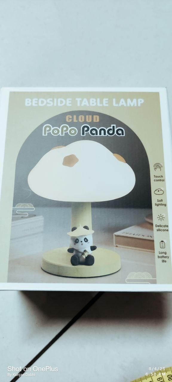 Cute Silicone Panda Night Lights for Kids