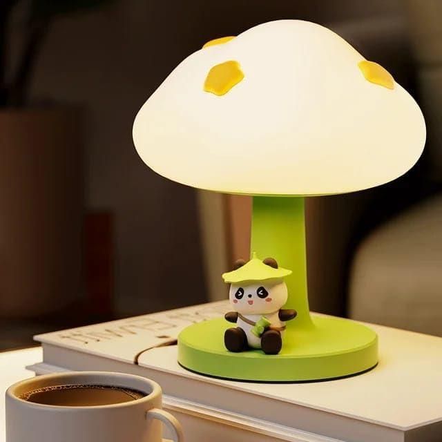 Cute Silicone Panda Night Lights for Kids